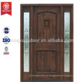 Diseños sólidos de madera de la puerta delantera usados ​​para la puerta exterior para la venta